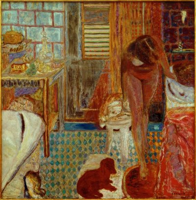 Il gabinetto da toilette da Pierre Bonnard