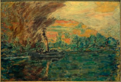 Il rimorchiatore da Pierre Bonnard