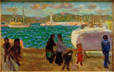 Il golfo nebbioso (cielo di maestrale) da Pierre Bonnard