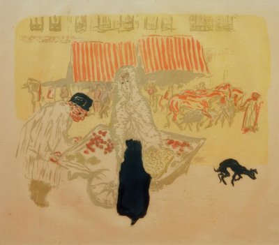 Il mercante delle quattro stagioni (Venditore di verdure) da Pierre Bonnard