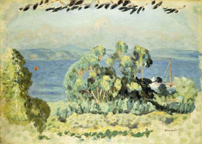 Gli eucalipti da Pierre Bonnard