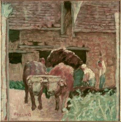 I due buoi e la fattoria da Pierre Bonnard