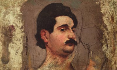 Uomo con i baffi, c.1887-88 da Pierre Bonnard