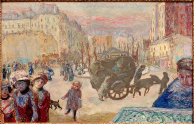 Mattina a Parigi da Pierre Bonnard