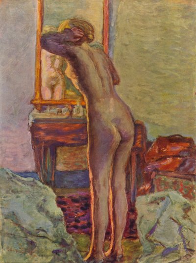 Nudo alla toeletta da Pierre Bonnard