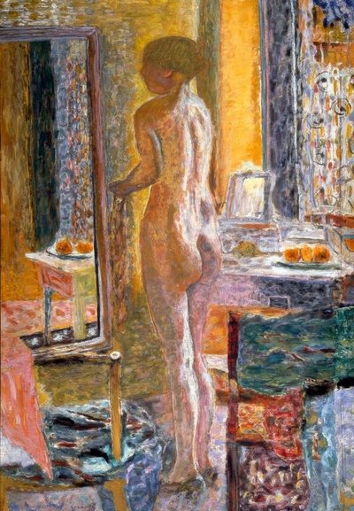 Nudo allo specchio (La toilette) da Pierre Bonnard