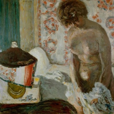 Nudo alla lampada da Pierre Bonnard