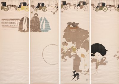 Passeggiata delle Balia, Fregio di Carrozze da Pierre Bonnard
