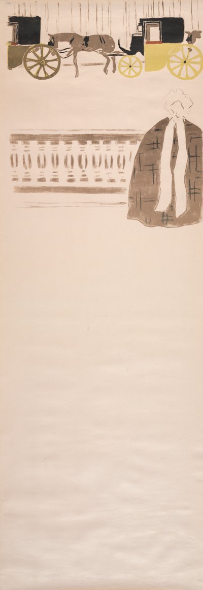 Passeggiata delle Balia, Fregio di Carrozze da Pierre Bonnard