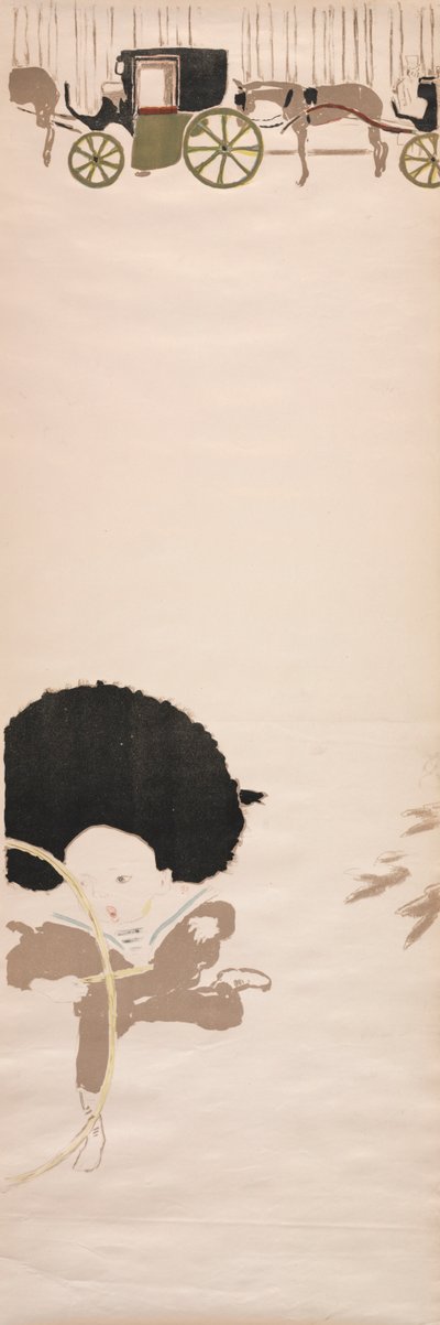 Passeggiata delle Balia, Fregio delle Carrozze, 1895 da Pierre Bonnard