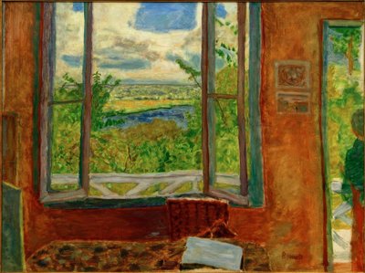 Finestra aperta sulla Senna da Pierre Bonnard