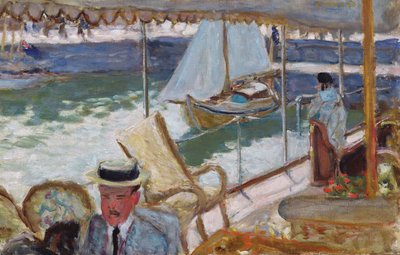 Sul yacht, 1912 da Pierre Bonnard