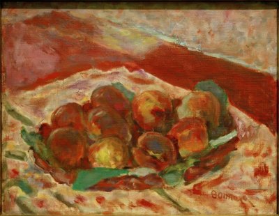 Cesto di pesche da Pierre Bonnard