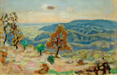 Paesaggio di montagna da Pierre Bonnard