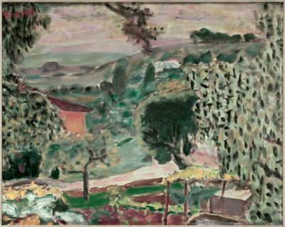 Paesaggio del Cannet da Pierre Bonnard