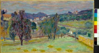 Paesaggio viola, la sera da Pierre Bonnard