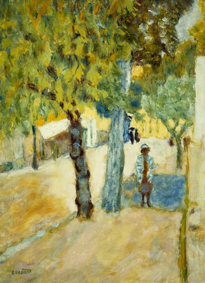 Persone nella Strada, c.1925 da Pierre Bonnard