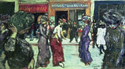 Place Pigalle, Parigi da Pierre Bonnard