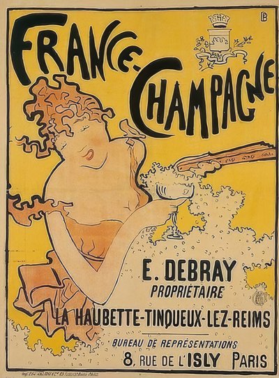 Poster per France-Champagne da Pierre Bonnard