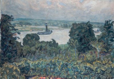 Rimorchiatore sulla Senna da Pierre Bonnard