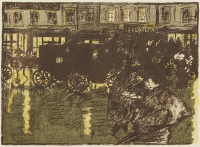 Alcuni aspetti della vita a Parigi da Pierre Bonnard