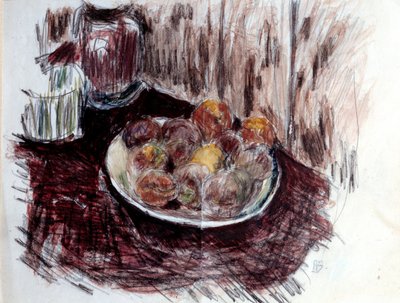 Natura morta con pesche da Pierre Bonnard