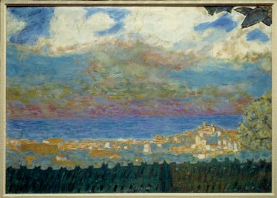 Cielo tempestoso su Cannes da Pierre Bonnard