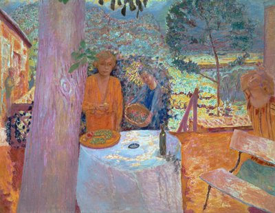 Terrazza a Vernon, 1920-39 da Pierre Bonnard