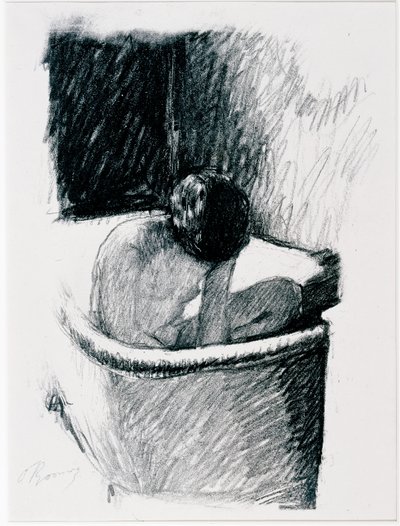 Il bagno, c.1925 da Pierre Bonnard