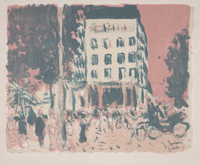 I boulevard (Les Boulevards) da Pierre Bonnard