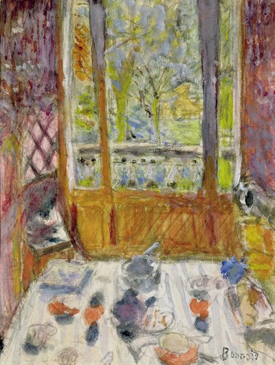 La Sala della Colazione, c.1930 da Pierre Bonnard