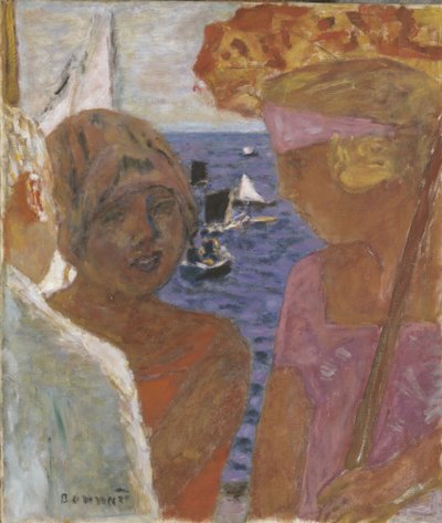 La conversazione ad Arcachon da Pierre Bonnard