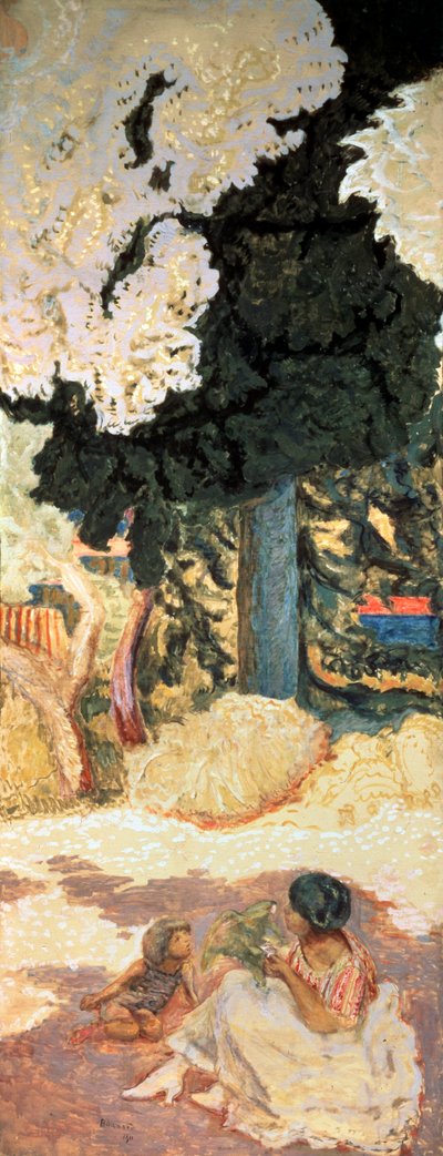 Il Mar Mediterraneo, trittico, pannello laterale destro, 1911 da Pierre Bonnard