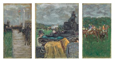 Le corse a Longchamp da Pierre Bonnard