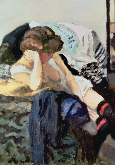Le bretelle rosse da Pierre Bonnard