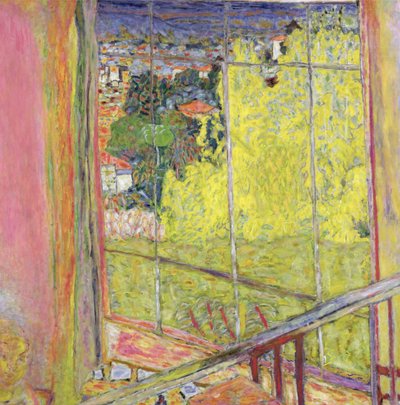 Lo studio con mimosa da Pierre Bonnard