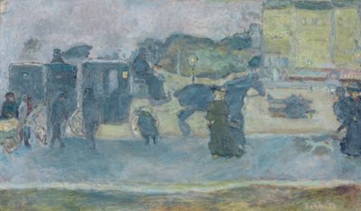 I due taxi di Hackney da Pierre Bonnard