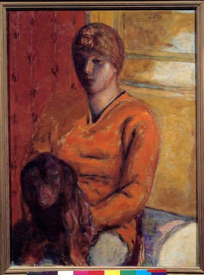 La donna con il cane da Pierre Bonnard