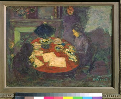 Sotto la lampada, 1899 da Pierre Bonnard