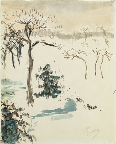 Paesaggio Invernale, 1910 da Pierre Bonnard
