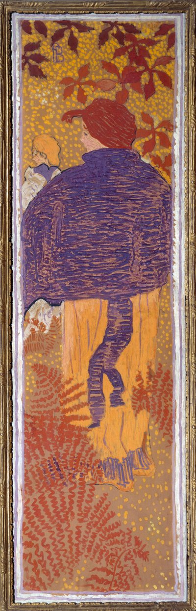 Donna alla pelerina da Pierre Bonnard