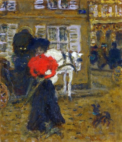 Donna sulla strada, 1894 da Pierre Bonnard