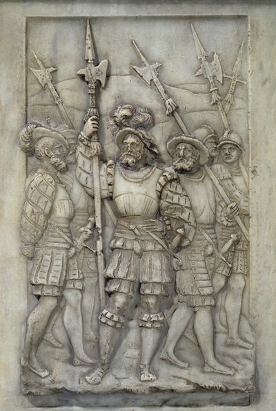Alabardieri (dettaglio) da Pierre Bontemps