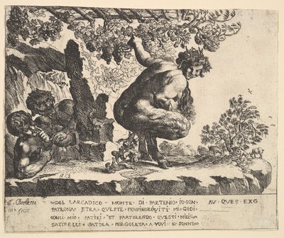 Nascita dei satiri da Pierre Brebiette