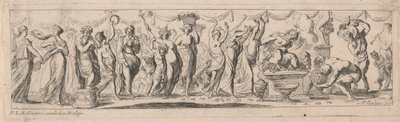 Sacrificio di un Satiro da Pierre Brebiette