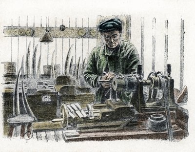 Un lavoratore dell