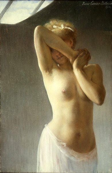 La Première Pose da Pierre Carrier Belleuse