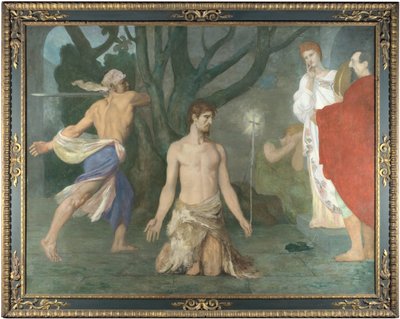 La decapitazione di San Giovanni Battista, c. 1869 da Pierre Puvis de Chavannes