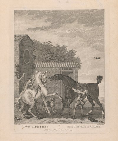 2. Due cacciatori / Deux Chevaux de Chasse da Pierre Charles Canot