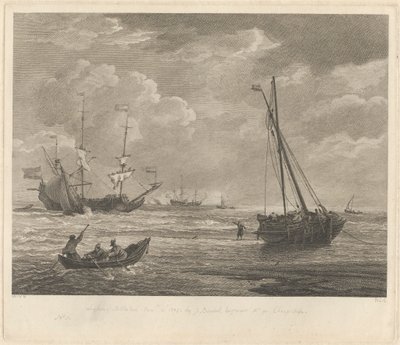 Studio marino n. 1 da Pierre Charles Canot